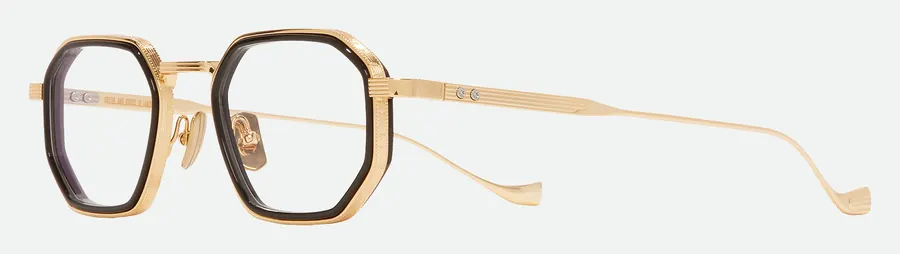 Cutler and Gross automne-hiver 2026, octogonale, noir et or