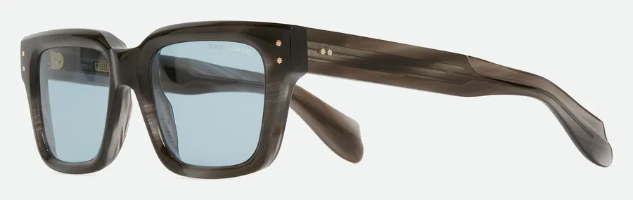 Cutler and Gross automne-hiver 2026, solaire corne grise, verres bleus