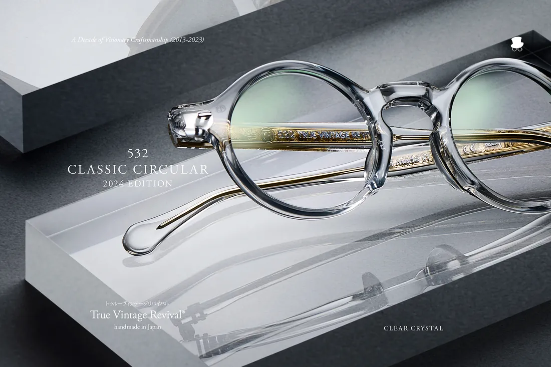 TVR True Vintage Revival, 532 classic circular, cristal